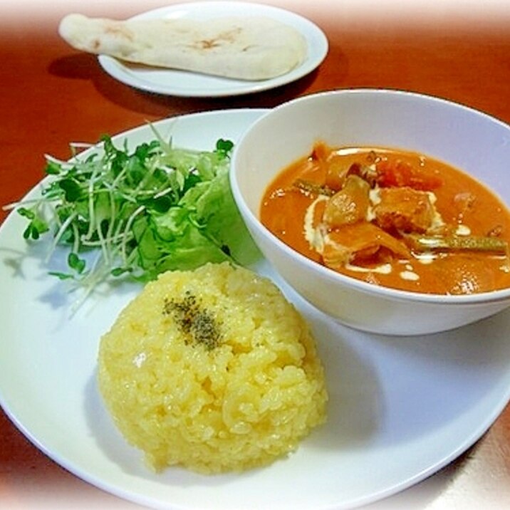 まいるどだぜ〜(^O^)ベジバタチキンカレー